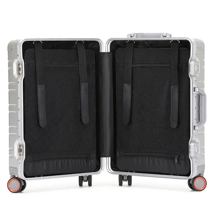 Skanto | Aluminum-Magnesium Suitcase – Vienna Voyager