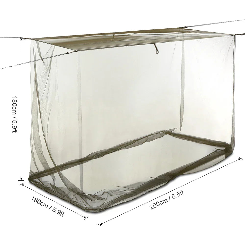 BowLift | TrekSafe SoloGuard Net | Ultra Lightweight & Compact | Insect Protection for Outdoor | Flexibly Hangable