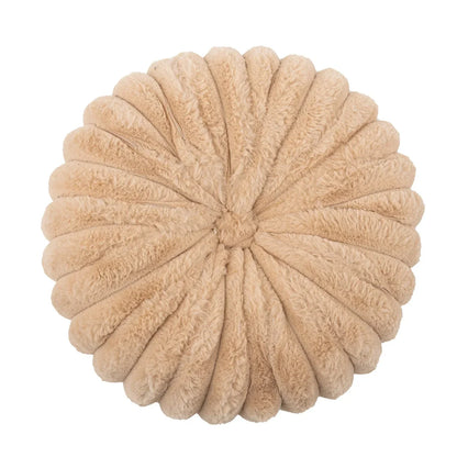 Fluffy Pastel Pumpkin Cushion | Bowlift