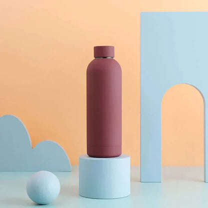 Colored thermos bottle, 500ml