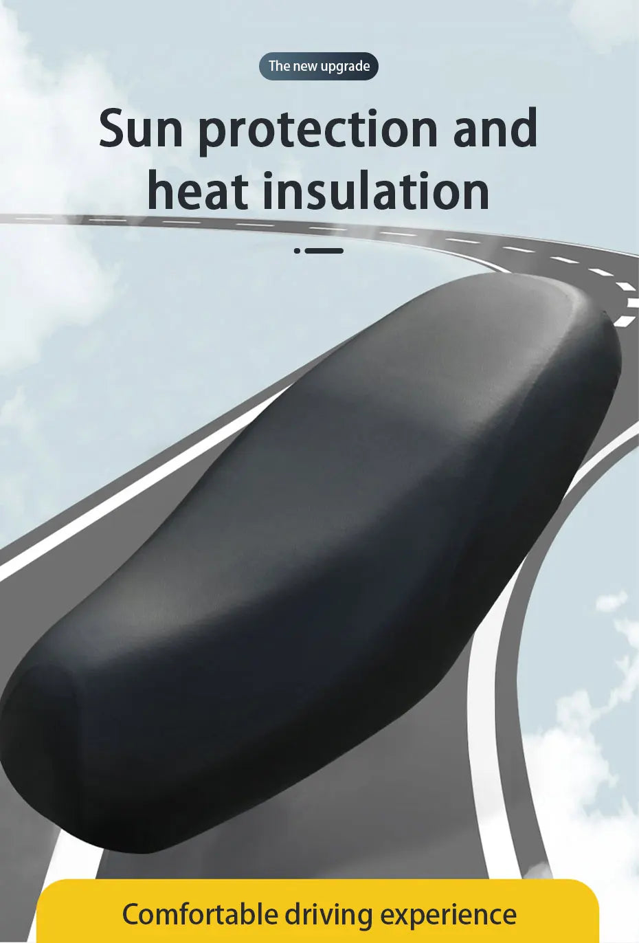BowLift | Universal Elastic Motorcycle Seat Cover