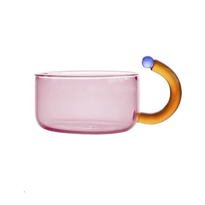 Brehn | Contrasting Color Glass Tea Set