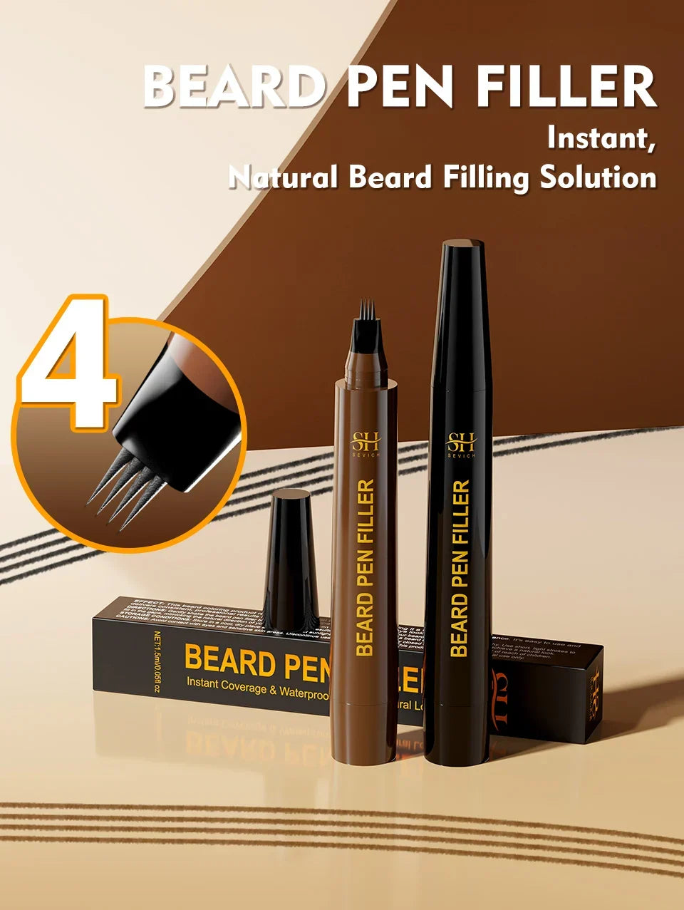 BowLift | Waterproof Beard  Filler Pen