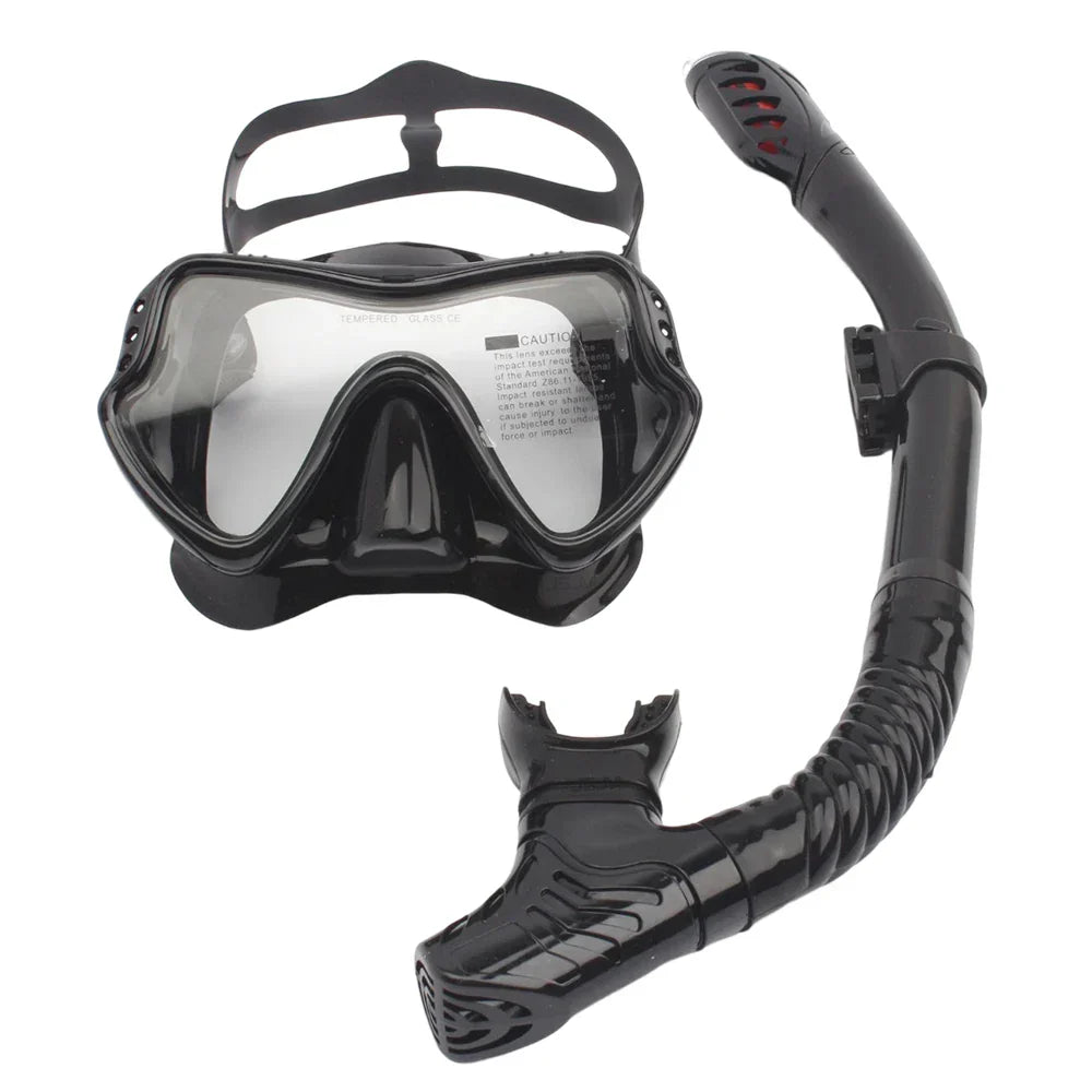 Skanto | Adult Unisex Snorkeling Diving Mask Set with Goggles