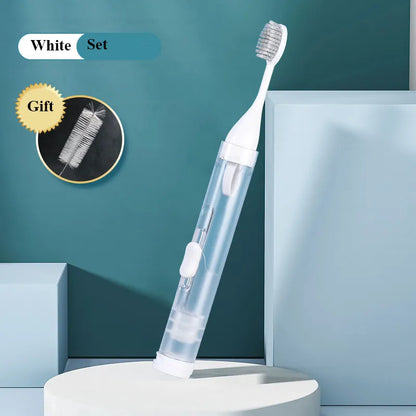 BowLift | Foldable Travel Brush Toothpaste Holder Set