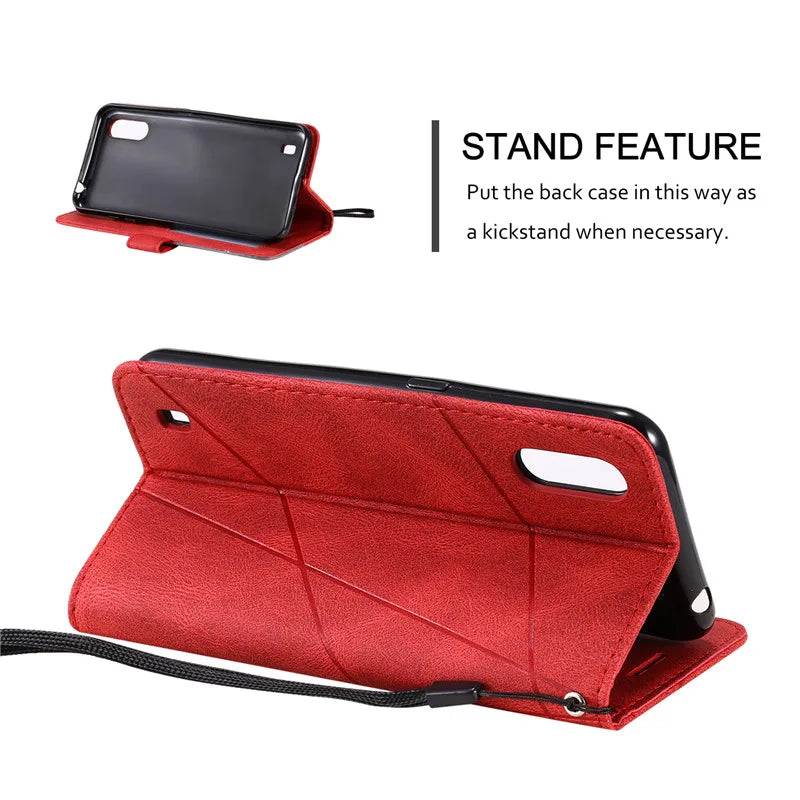 Skanto | Flip Magnetic Leather Case for Samsung Galaxy A Series
