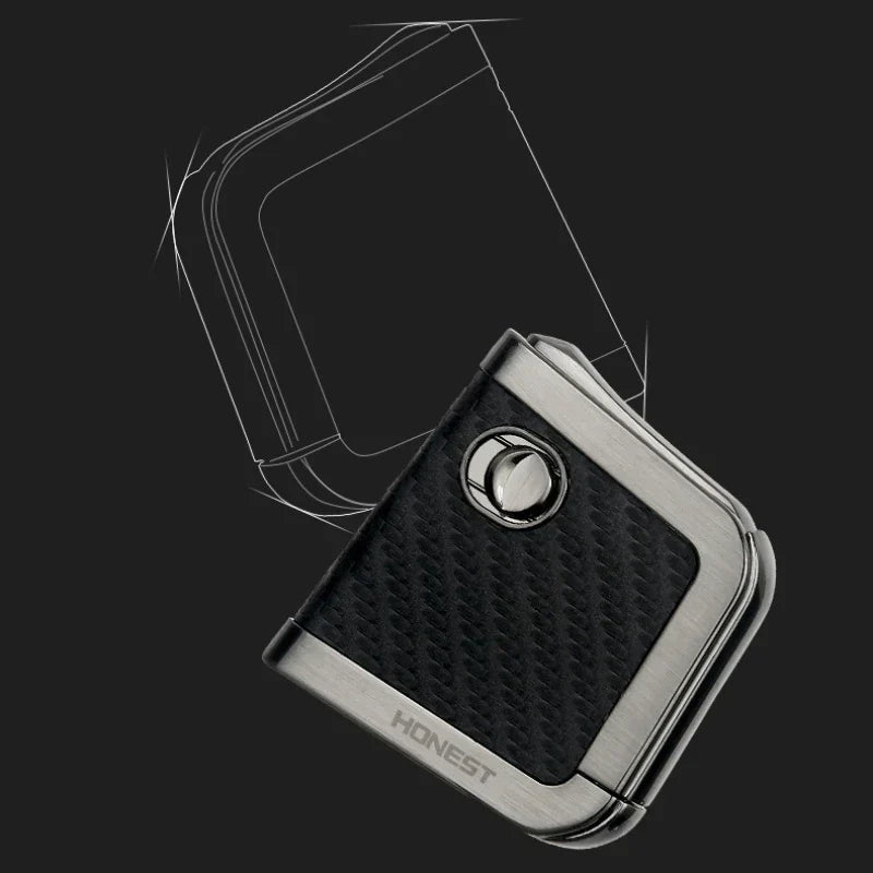 Brehn | Retro Thin One-Click Pop-Up Windproof Kerosene Lighter