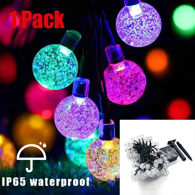 Sandsberg | Solar LED String Lights | Waterproof Outdoor Lighting | 100 LEDs