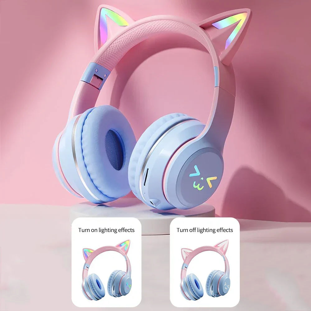 Skanto | RGB Foldable Bluetooth Headphones