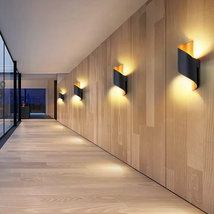 BowLift | Sleek Dual-Direction LED Outdoor Wall Sconce