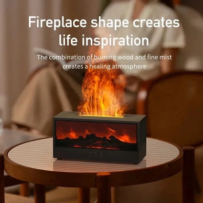 Fireplace Flame Mist Humidifier | Skanto