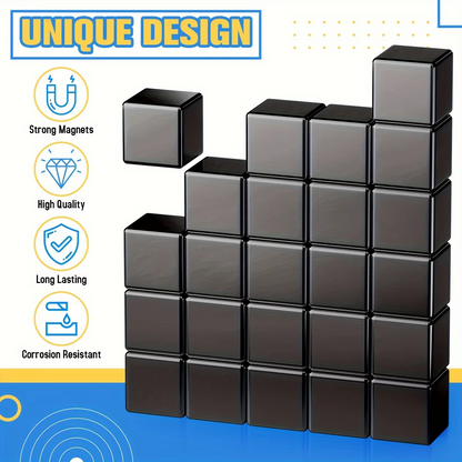 Skanto | Premium Multi-Use Square Magnets with Exceptional Strength