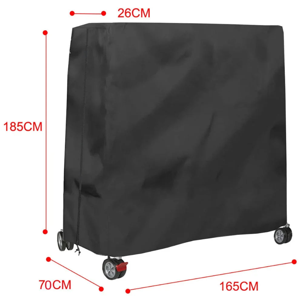 Skanto | Robust Waterproof Table Tennis Table Cover - 210D Oxford Fabric Storage Gear for Indoor/Outdoor
