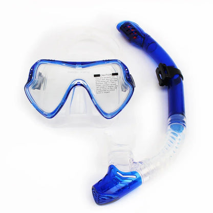 Skanto | Adult Unisex Snorkeling Diving Mask Set with Goggles