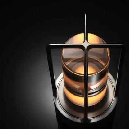 BowLift | Warm LED Cordless Table Lamp – Battery Operated Nordic Design - LED with Touch Control, Suitable for Bedroom, Home, Outdoor - Ideal Night Light