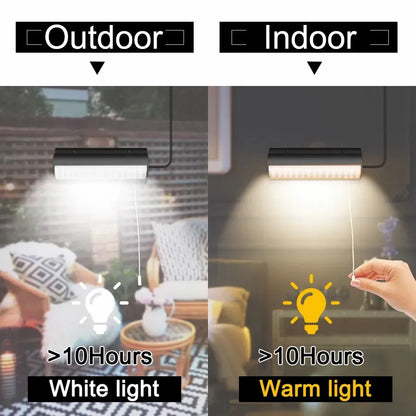 BowLift | Lumosfera Solar Light Indoor & Outdoor | IP65 Waterproof | With Pull Switch | Warm & Cool White | 3m Cable