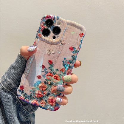 Skanto | Blossom Glow Floral Pattern iPhone Case