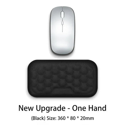 BowLift | ErgoLuxe GelPad | Comfort Mousepad | Wrist Rest & Massage | Silicone & Memory Foam