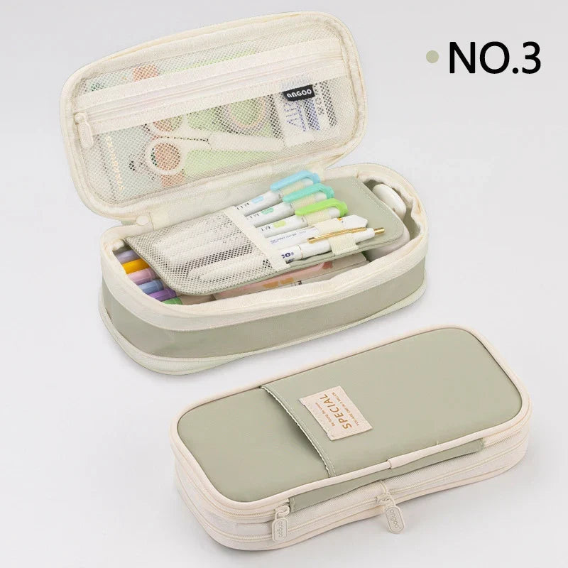 Skanto | Double Layer Pencil Case