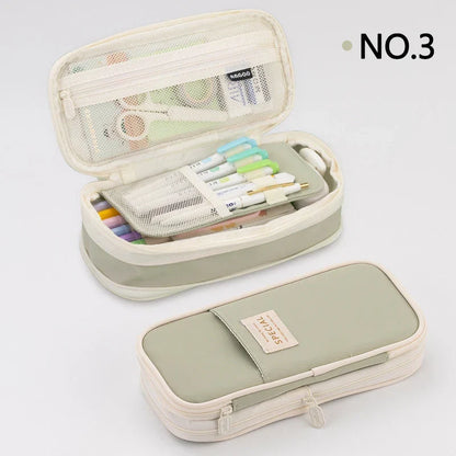 Skanto | Double Layer Pencil Case