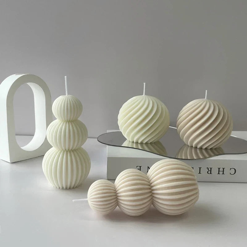 BowLift | Creative Geometric Scented Candle Golf Ball Design Decoration