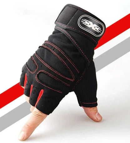 BowLift | Shock-resistant training gloves with wrist support | For weight training, fitness & cycling