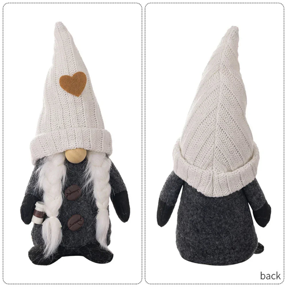 Scandinavian Coffee Gnome Dolls – Atmospheric Decoration Kalsten