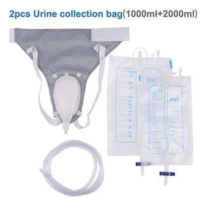 BowLift | Silicone Adults Urine Collector with Catheter Bag