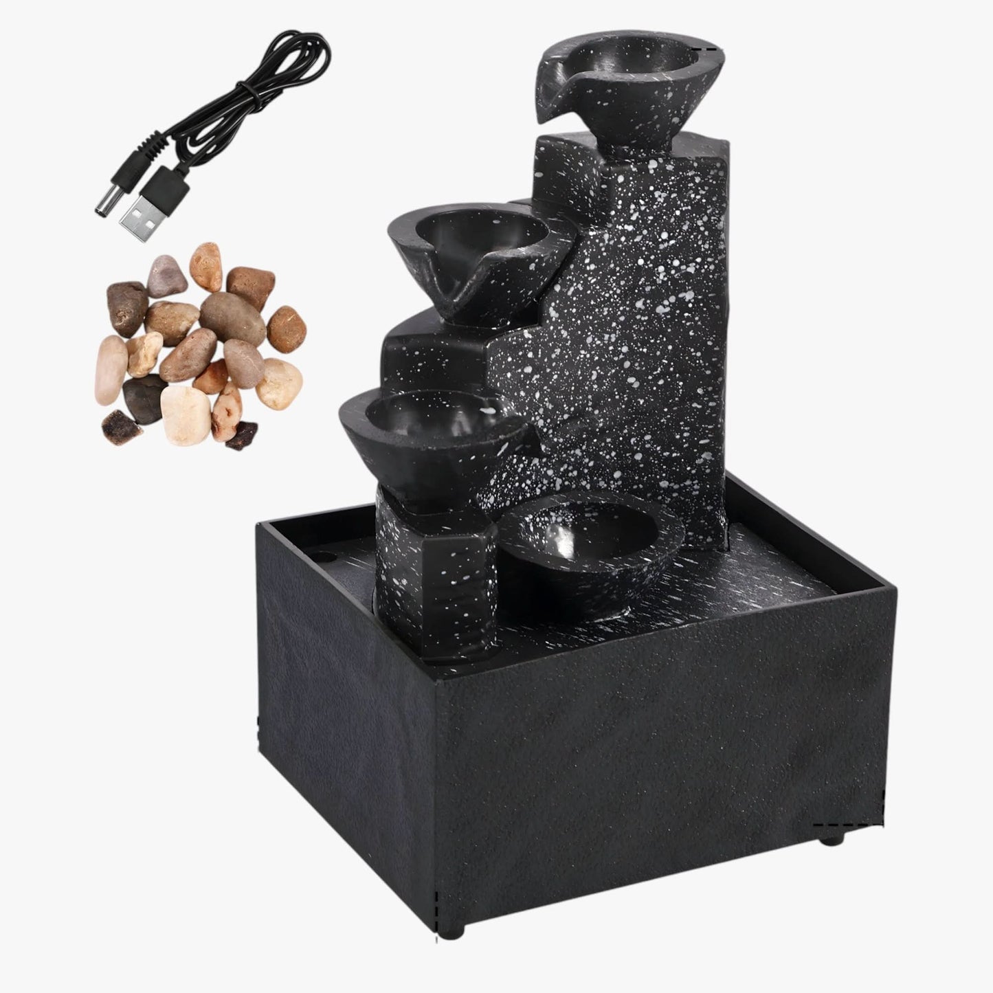 Skanto | RuheMoment LED Fountain – Calming Atmosphere in Modern Design