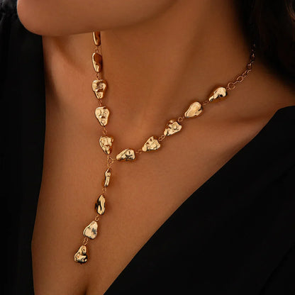 BowLift | Modern Stone Inspired Lariat Necklace