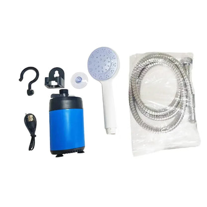 Skanto | Portable Electric Camping Shower - Rechargeable Compact Shower Head for Outdoor Adventures