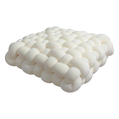 Chunky Woven Knot Cushion | Bowlift