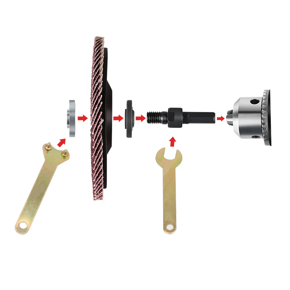 Skanto | Electric Drill Angle Grinder Conversion Kit