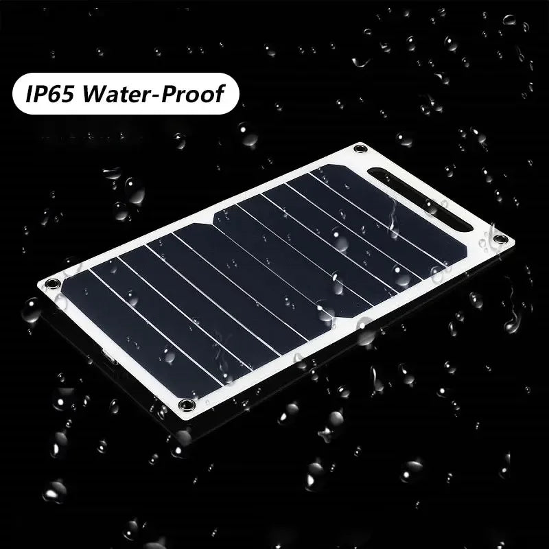BowLift | SolNova 30W Solar Panel | Ultralight & Waterproof | USB Connection for Phone & Power Bank | Outdoor & Camping