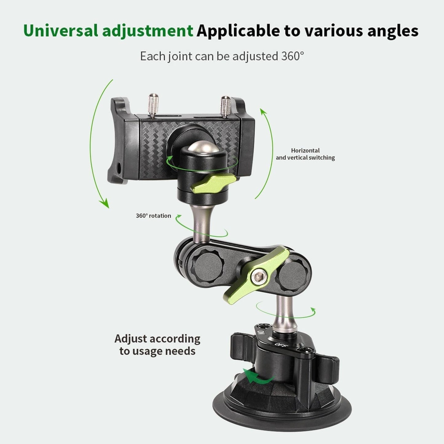 BowLift | Super Strong Suction Universal Car Phone Holder
