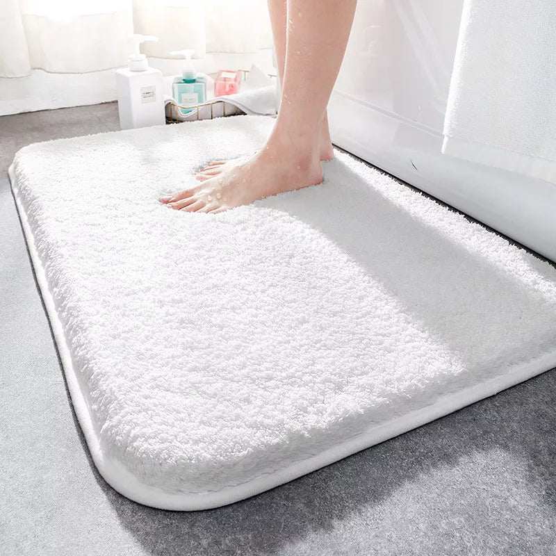 BowLift | SoftStep Luxury Bath Mat – Extra Thick Microfiber Mat with Non-Slip and High Absorption