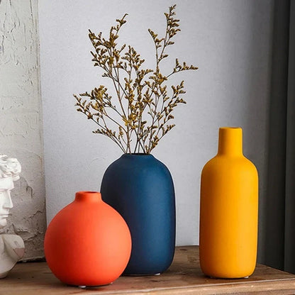 Nordic Ceramic Vase Bowlift