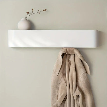 NordicHide Rack Wall Shelf with Shelf & Hidden Hooks Skanto