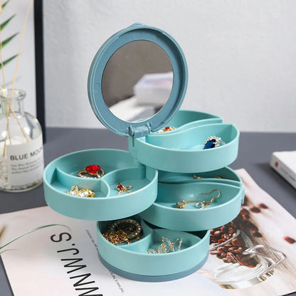 BowLift | Multi-Layer Rotating  Jewelry Organizer Storage