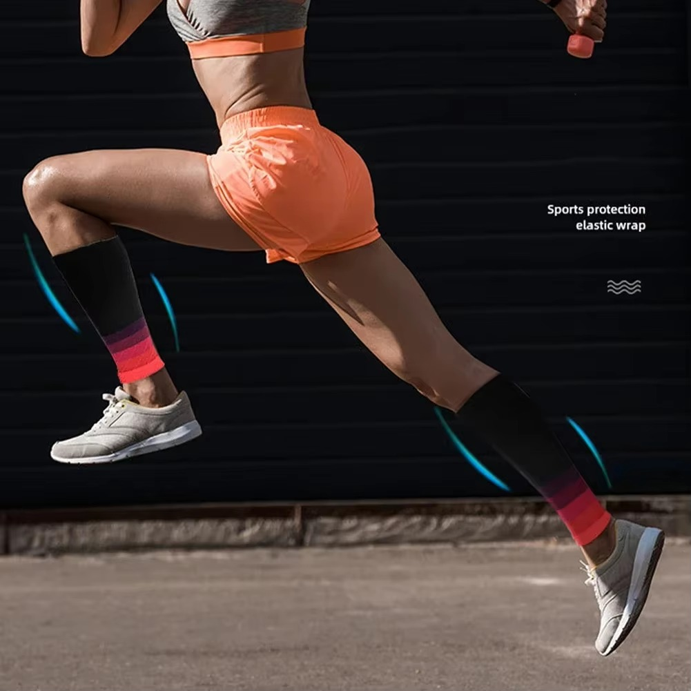 Skanto | Compression Leg Sleeves 20-30mmHg for Running and Calf Support