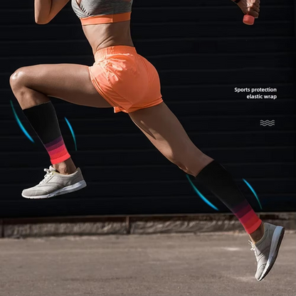 Skanto | Compression Leg Sleeves 20-30mmHg for Running and Calf Support