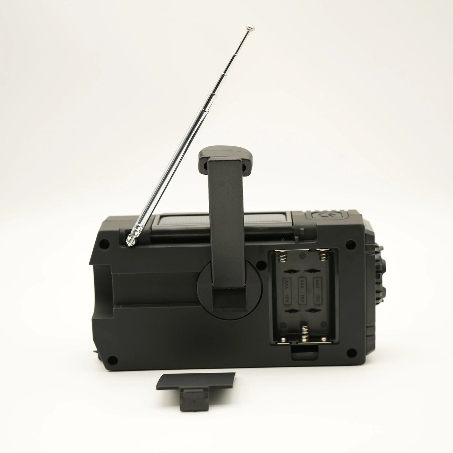 Emergency solar radio