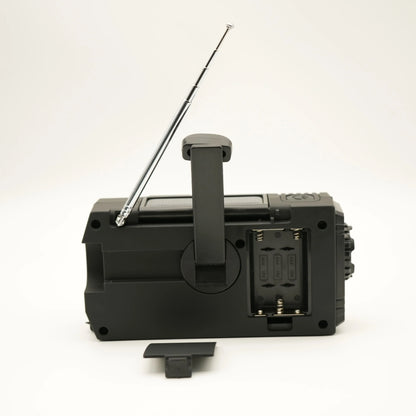 Emergency solar radio