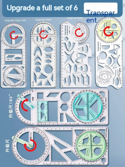 BowLift | Rotatable Mathematical Geometry Ruler
