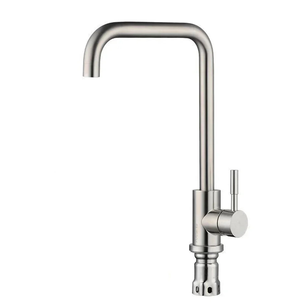 Stainless Steel Faucet – High-Quality, Rust-Free Faucet with Swiveling Spout, Durable and Easy to Clean, Ideal for Modern Kitchens | Bowlift