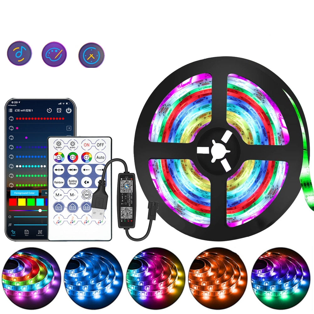 Skanto | 1M-20M RGB LED Strip 5V LED