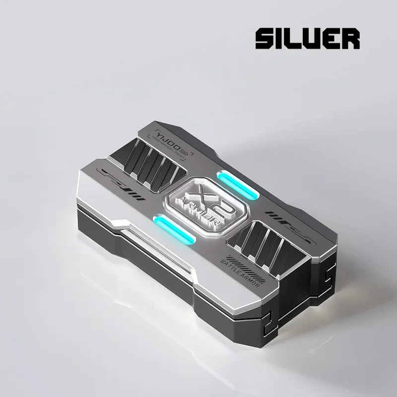 Skanto | Luminous Magnetic Push Slider Metal Fidget