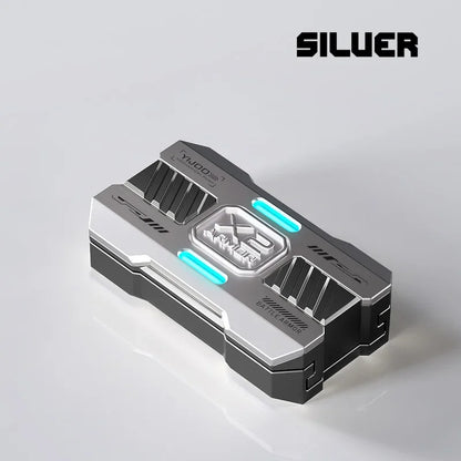 Skanto | Luminous Magnetic Push Slider Metal Fidget