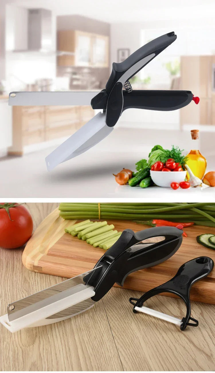 Skanto | 2-in-1 Knife with Cutting Board