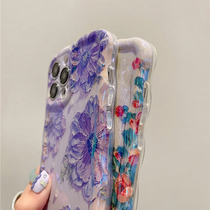Skanto | Blossom Glow Floral Pattern iPhone Case